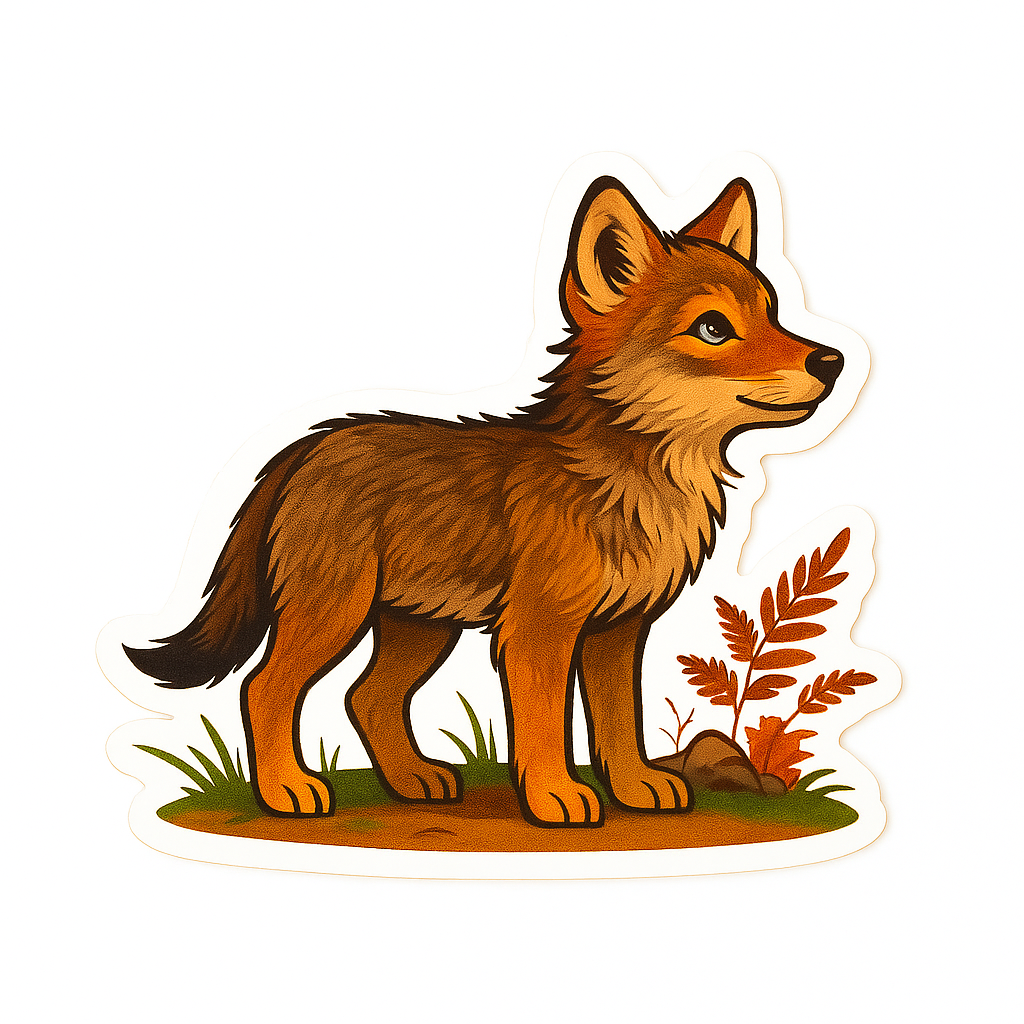 🐺 Silhouette “Louveteau” — Collection Silhouettes Equity