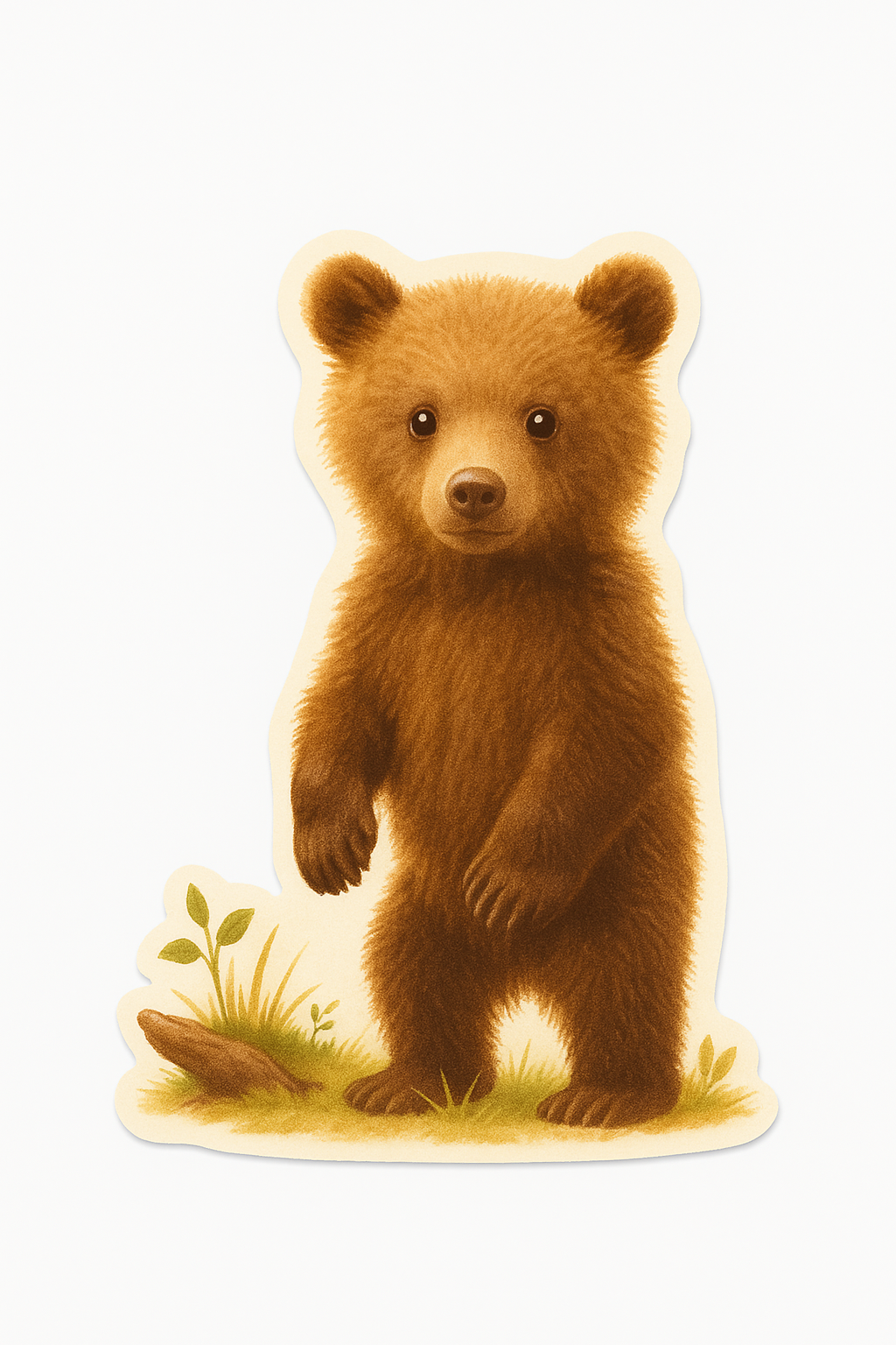 🐻 Silhouette “Ourson Brun” — Collection Silhouettes Equity