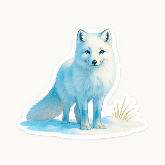 🦊 Silhouette “Renard Polaire” — Collection Silhouettes Equity