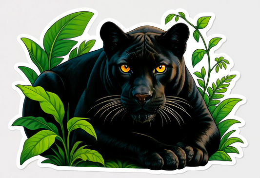 🐆 Silhouette “Panthère Noire” — Collection Silhouettes Equity