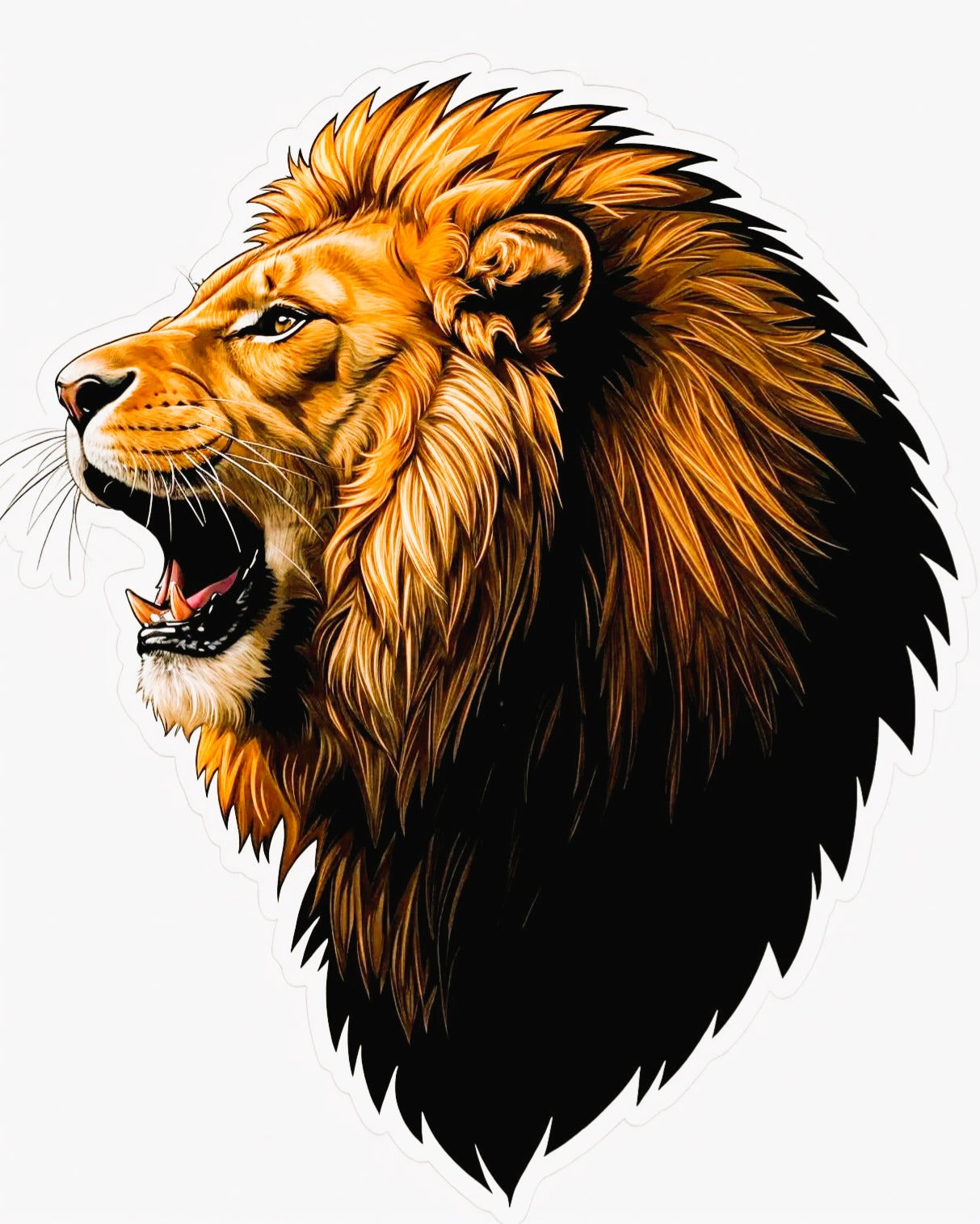 🦁 Silhouette “Lion d’Afrique” — Collection Silhouettes Equity